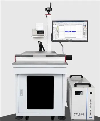 8 Вт зеленый лазерный гравировальный станок для сверления стекла